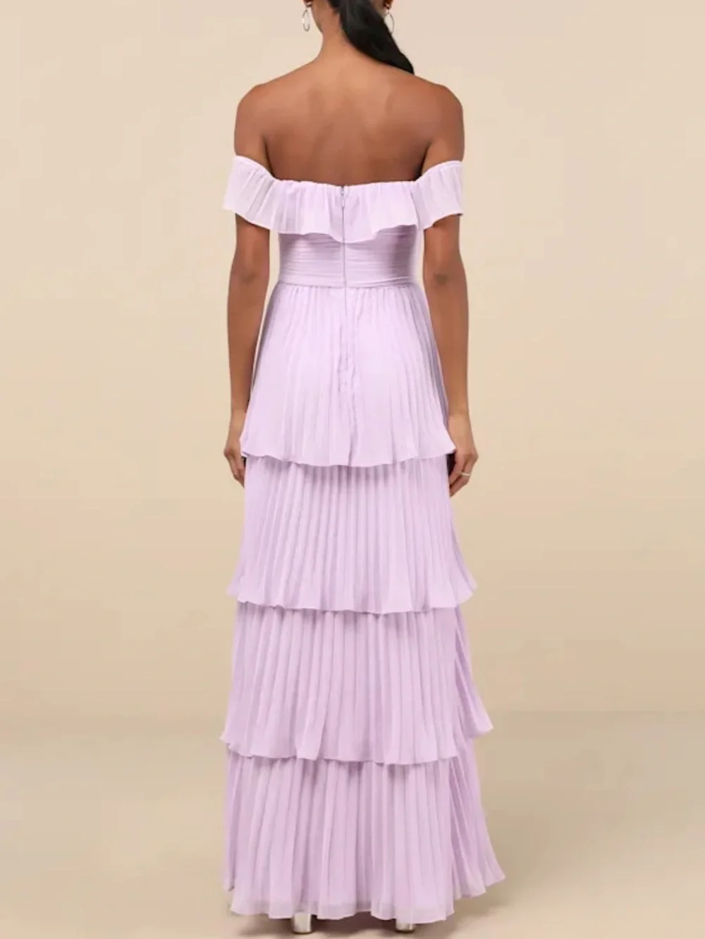 Purple Maxi Dress - Picture 2 of 8